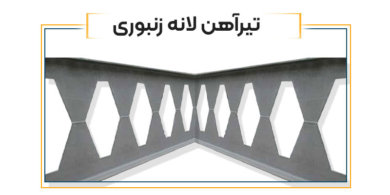 تیرآهن لانه زنبوری