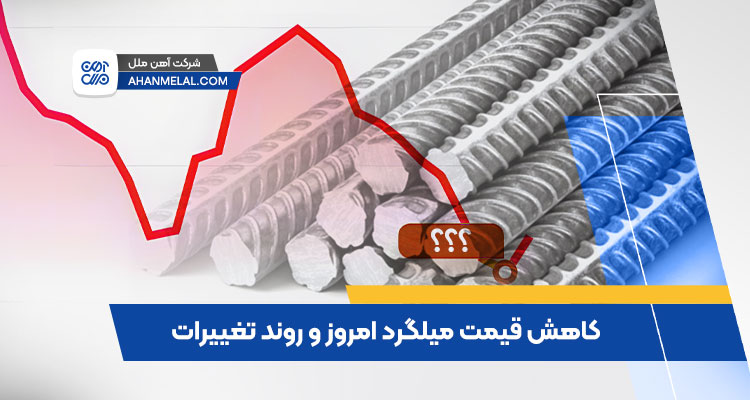 کاهش قیمت میلگرد امروز