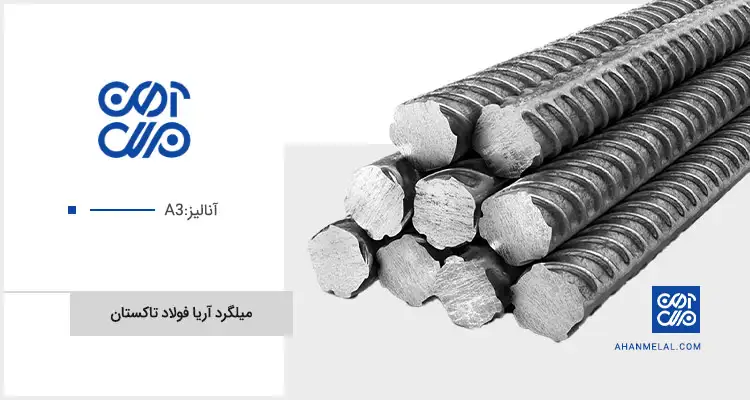 قیمت میلگرد آریا فولاد تاکستان
