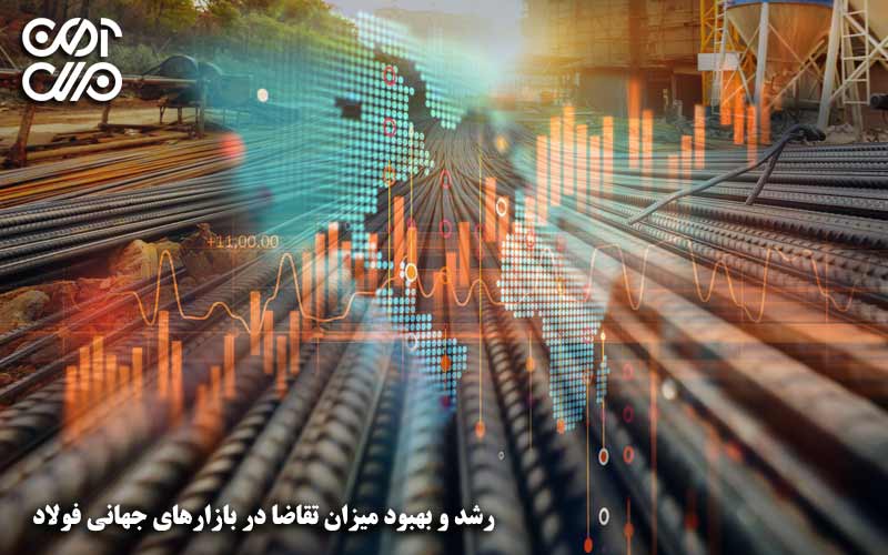بهبود تقاضا در بازارهای جهانی فولاد