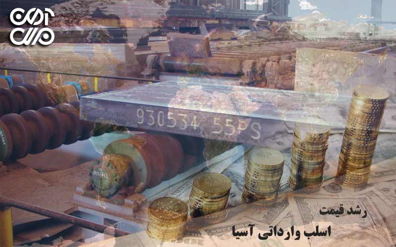 رشد قیمت اسلب وارداتی در قاره آسیا