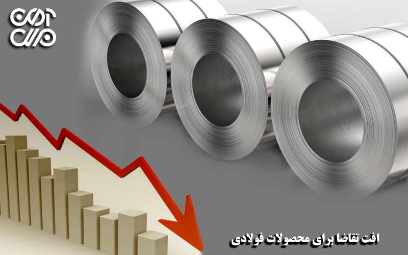 افت تقاضای محصولات فولادی