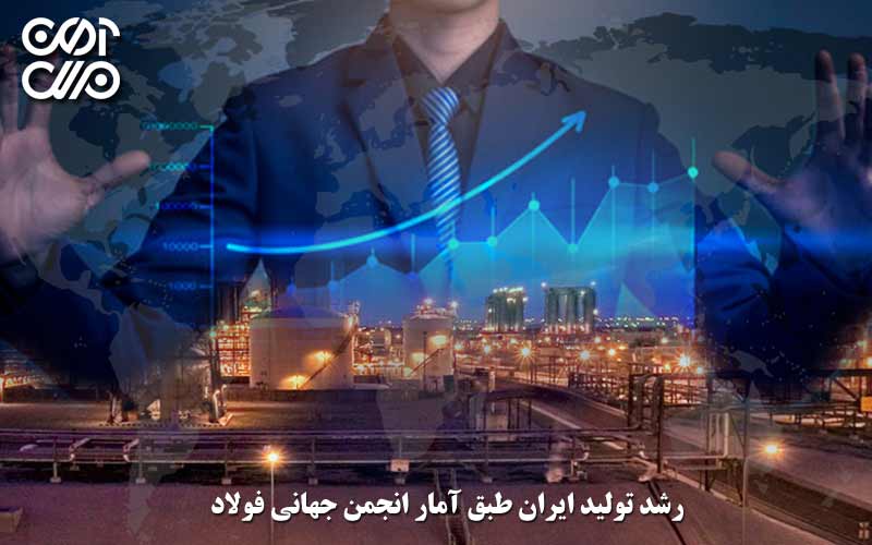 رشد تولید ایران طبق آمار انجمن جهانی فولاد