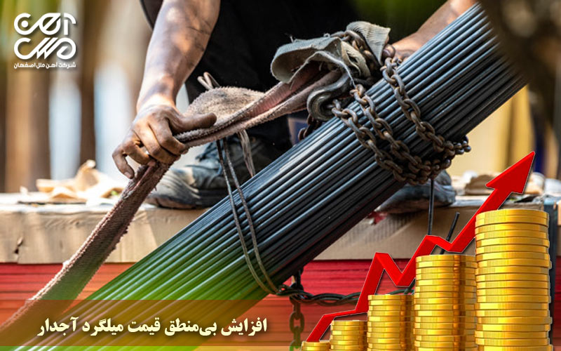 افزایش بی منطق قیمت میلگرد آجدار