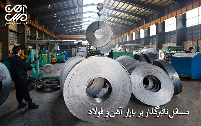 مسائل تاثیرگذار بر بازار آهن