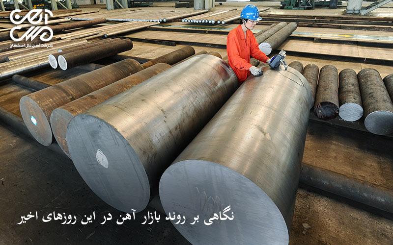 نگاهی بر روند بازار آهن در روزهای اخیر