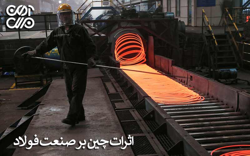 اثر بازار چین بر فولاد